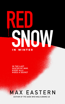 Red Snow in Winter
